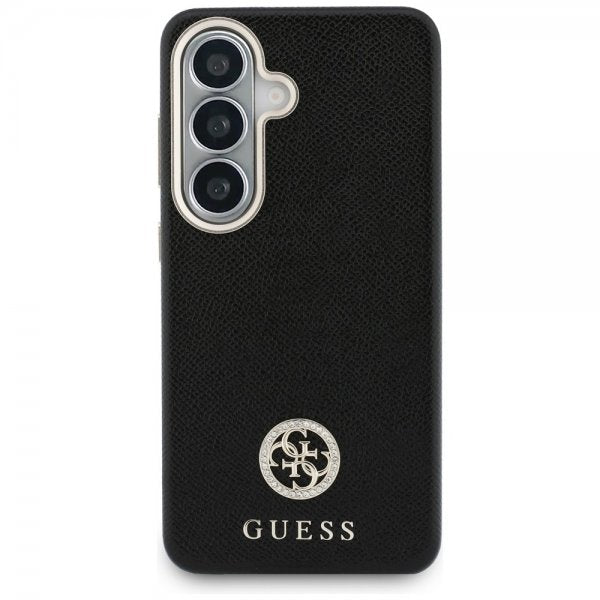 Guess Samsung Galaxy S26 Plus Deksel Rhinestone Logo MagSafe Svart