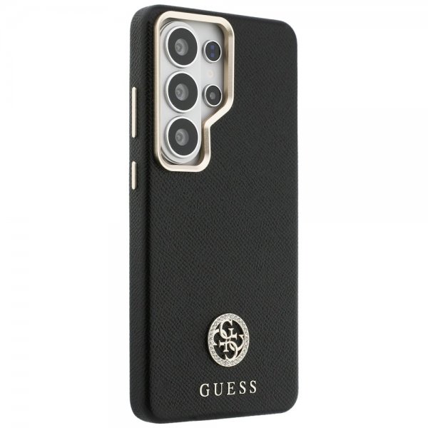 Guess Samsung Galaxy S26 Ultra Deksel Rhinestone Logo MagSafe Svart