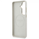 Guess Samsung Galaxy S26 Plus Deksel Rhinestone Logo MagSafe Beige