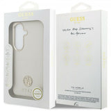 Guess Samsung Galaxy S26 Plus Deksel Rhinestone Logo MagSafe Beige