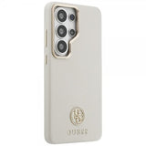 Guess Samsung Galaxy S26 Ultra Deksel Rhinestone Logo MagSafe Beige
