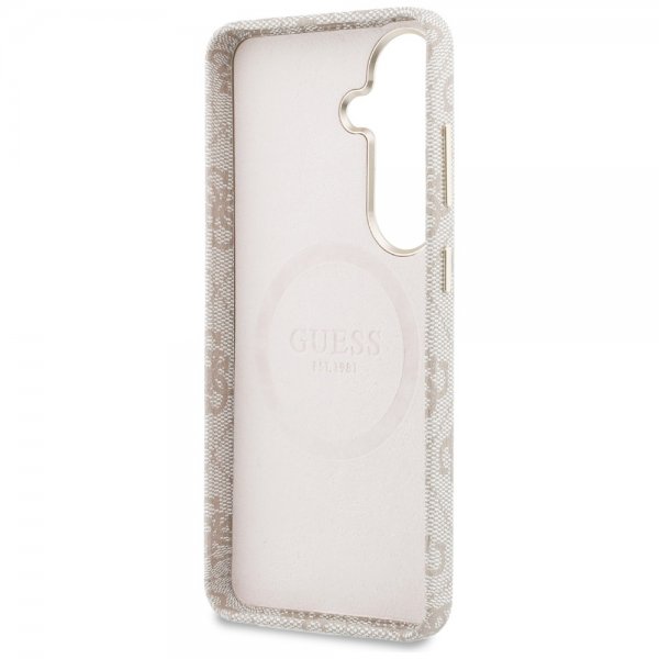 Guess Samsung Galaxy S26 Deksel 4G Triangle MagSafe Rosa