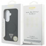 Guess Samsung Galaxy S26 Deksel Triangle Logo Embossed MagSafe Svart