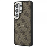 Guess Samsung Galaxy S26 Ultra Deksel 4G Embossed MagSafe Brun
