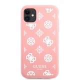 Guess iPhone 11 Deksel Peony Rosa