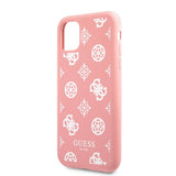 Guess iPhone 11 Deksel Peony Rosa