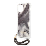 Guess iPhone 12 Pro Max Deksel Marble Grå