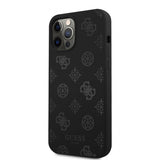 Guess iPhone 12 Pro Max Deksel Peony Svart