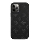 Guess iPhone 12 Pro Max Deksel Peony Svart