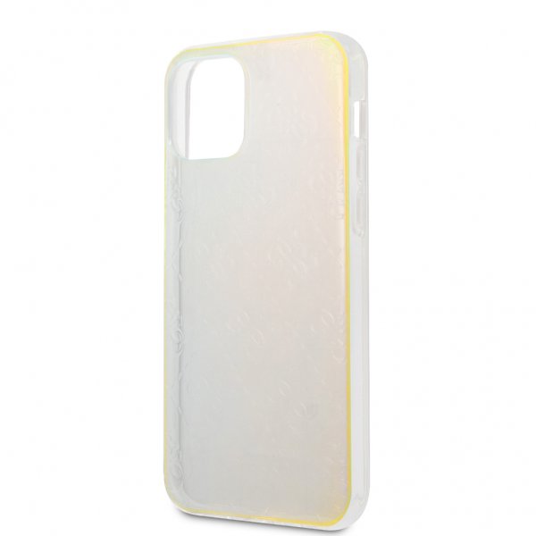 Guess iPhone 12/iPhone 12 Pro Deksel 3D Raised Iridescent
