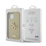 Guess iPhone 12/iPhone 12 Pro Deksel Perforated Glitter Gull