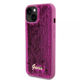 Guess iPhone 13 Deksel Sequin Fuschia