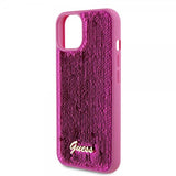 Guess iPhone 13 Deksel Sequin Fuschia