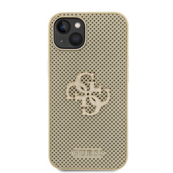 Guess iPhone 13 Deksel Perforated Glitter Gull
