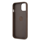 Guess iPhone 13 Mini Deksel Ring Stand Brun