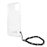 Guess iPhone 13 Mini Deksel Pearl Handle Script Logo Svart