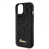 Guess iPhone 15 Deksel Sequin Svart