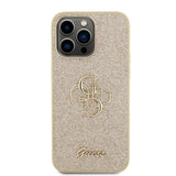 Guess iPhone 15 Pro Max Deksel Fixed Glitter Gull