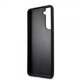 Guess Samsung Galaxy S21 FE Deksel Saffiano Metal Logo Svart