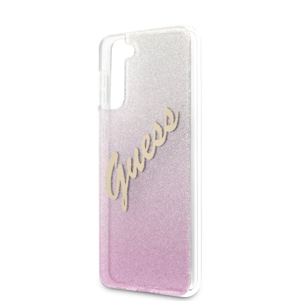 Guess Samsung Galaxy S21 Plus Deksel Vintage Rosa