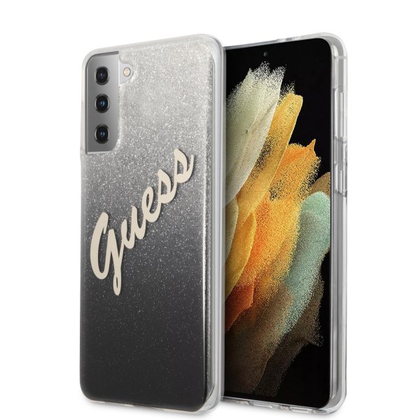 Guess Samsung Galaxy S21 Deksel Vintage Svart
