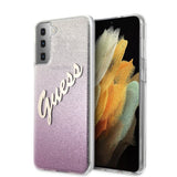 Guess Samsung Galaxy S21 Deksel Vintage Rosa