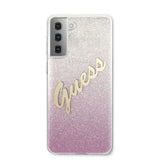 Guess Samsung Galaxy S21 Deksel Vintage Rosa
