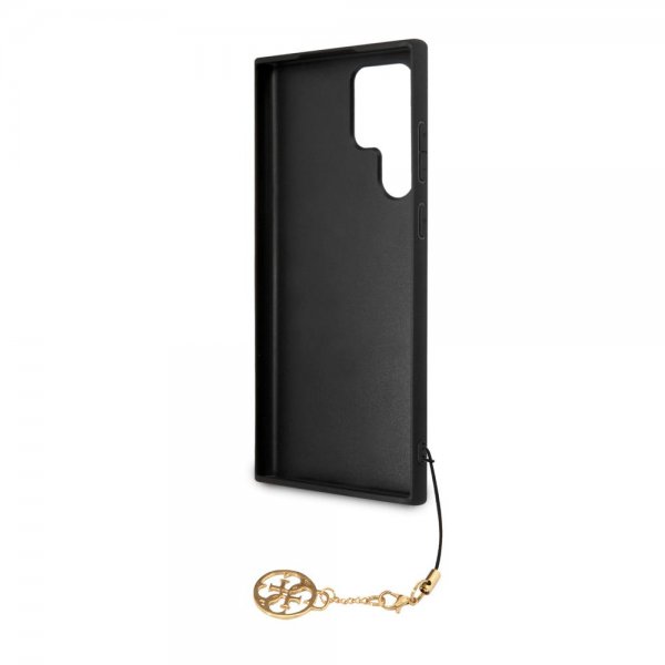 Guess Samsung Galaxy S22 Ultra Deksel 4G Charms Brun