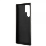 Guess Samsung Galaxy S22 Ultra Deksel Saffiano Metal Logo Svart