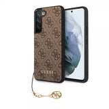 Guess Samsung Galaxy S22 Plus Deksel 4G Charms Brun