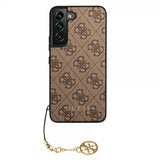 Guess Samsung Galaxy S22 Plus Deksel 4G Charms Brun