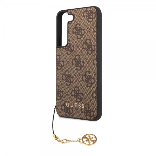 Guess Samsung Galaxy S22 Plus Deksel 4G Charms Brun