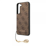 Guess Samsung Galaxy S22 Plus Deksel 4G Charms Brun