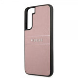Guess Samsung Galaxy S22 Plus Deksel Saffiano Metal Logo Rosa