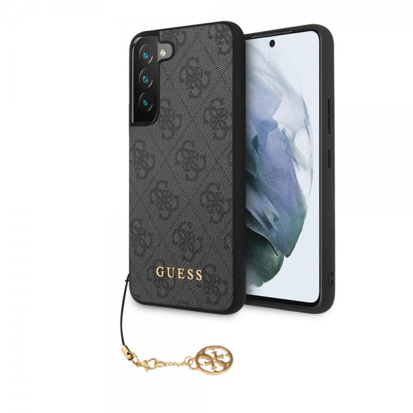Guess Samsung Galaxy S22 Deksel 4G Charms Grå