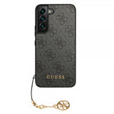 Guess Samsung Galaxy S22 Deksel 4G Charms Grå
