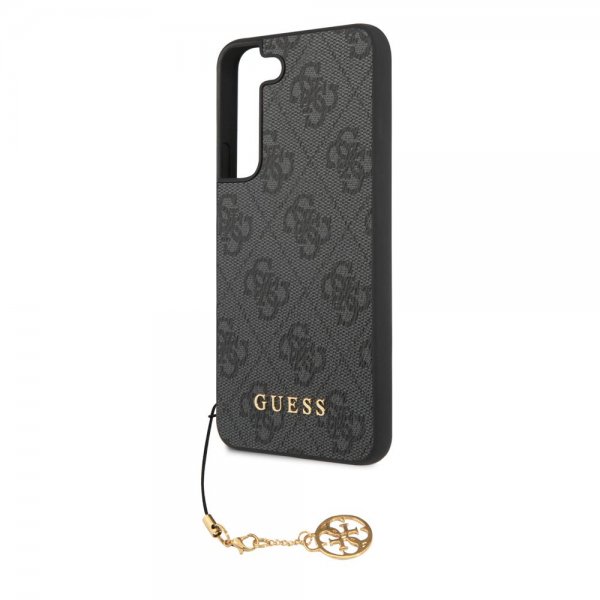 Guess Samsung Galaxy S22 Deksel 4G Charms Grå