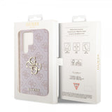 Guess Samsung Galaxy S23 Ultra Deksel 4G Logo Rosa