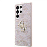 Guess Samsung Galaxy S23 Ultra Deksel 4G Logo Rosa