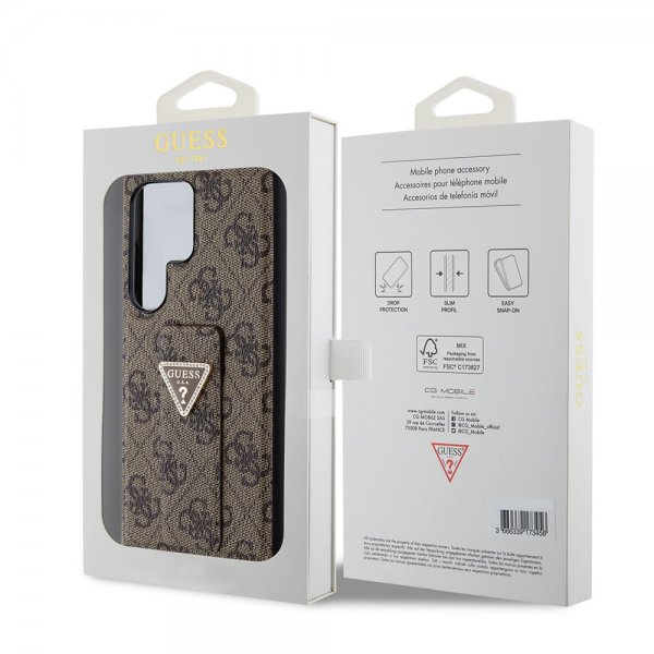 Guess Samsung Galaxy S24 Ultra Grip Stand Function Brun