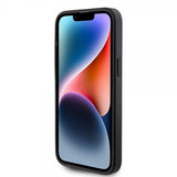 Guess iPhone 15 Pro Max Deksel Bottom Stripe MagSafe Svart