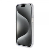 Guess iPhone 15 Pro Max Deksel Ring Stand Glitter MagSafe Transparent