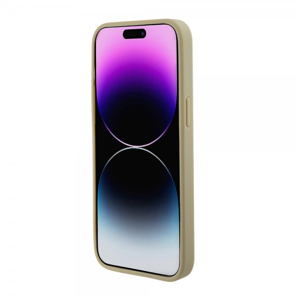 Guess iPhone 15 Pro Max Deksel Saffiano MagSafe Beige