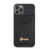 Guess Kortholder MagSafe Metal Logo Svart