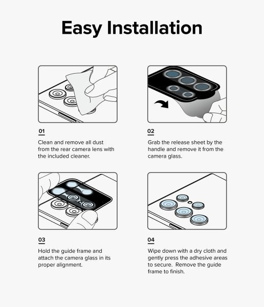 Ringke Samsung Galaxy Z Fold 5 Kamerabeskytter Camera Lens Frame