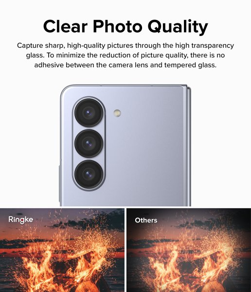 Ringke Samsung Galaxy Z Fold 5 Kamerabeskytter Camera Lens Frame