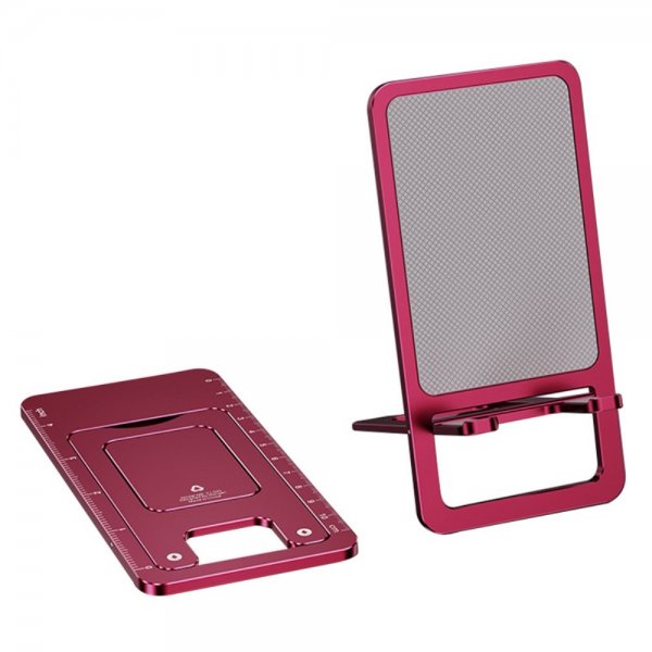 Holder for Mobil Aluminium Rød