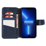 Nordic Covers iPhone 14 Pro Etui Essential Leather Heron Blue