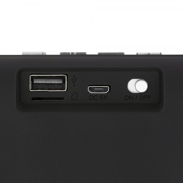 Streetz Høyttaler S100 Portable Compact Bluetooth Speaker Svart