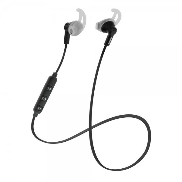 Streetz Hodetelefoner BT120 Wireless Sport Earbuds Svart